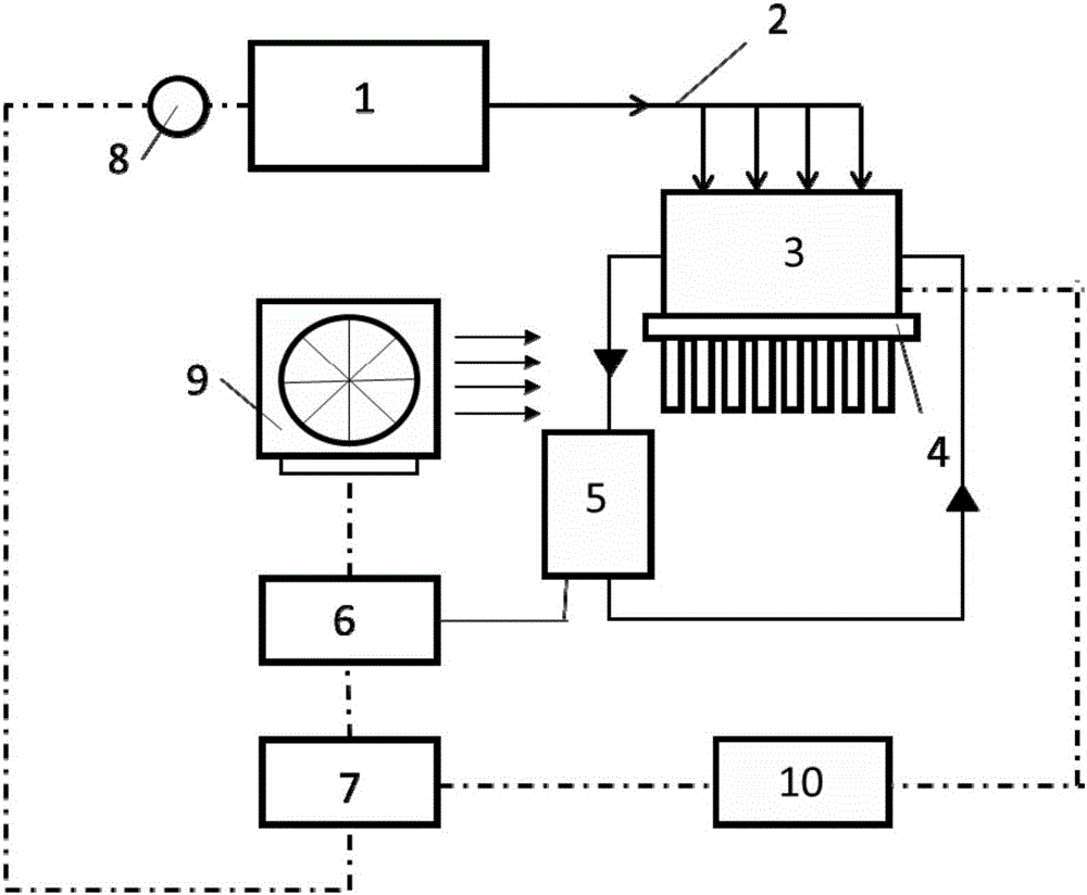 Heat conduction fiber-based tank infrared stealth system