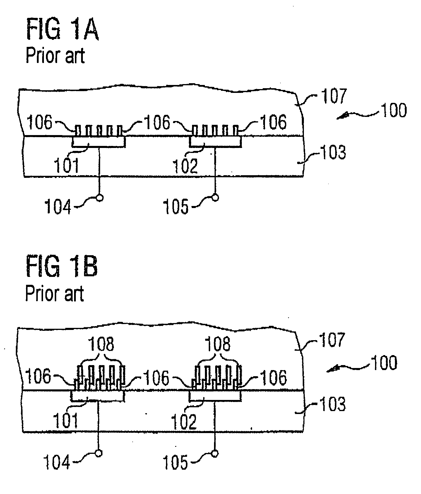 Vertical impedance sensor arrangement and method for producing a vertical impedance sensor arrangement