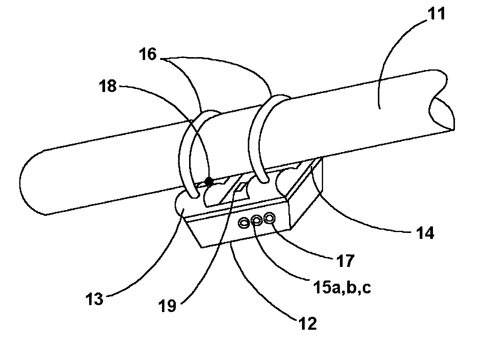 Device for collecting statistical data for maintenance of small-arms