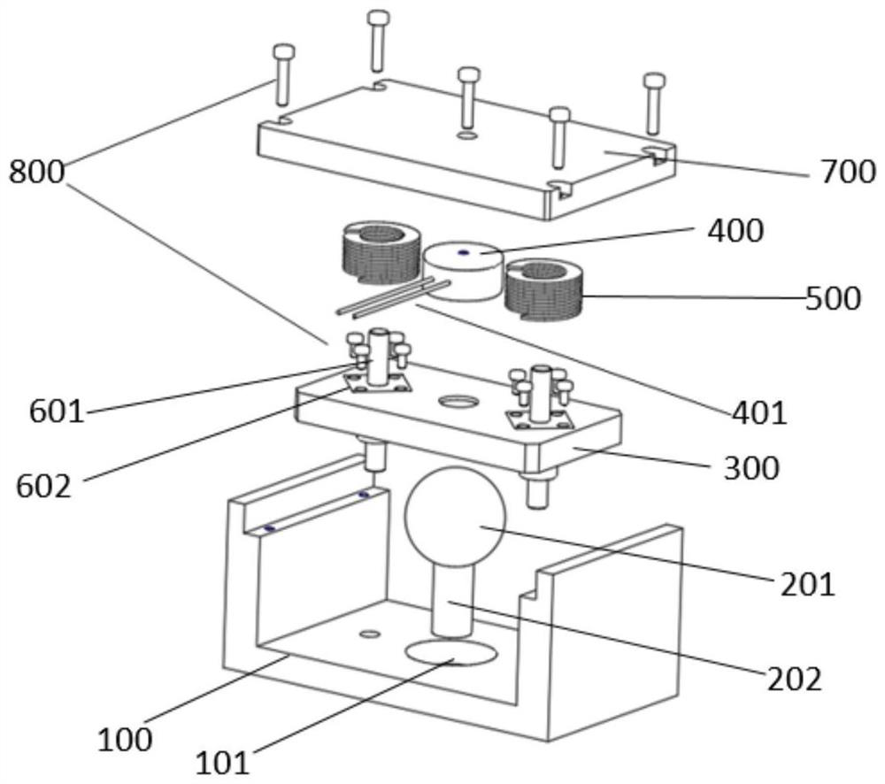 Suspension device and capsule endoscopy magnetic control system