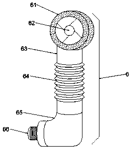 Deburring device used for automobile storage battery transition supports