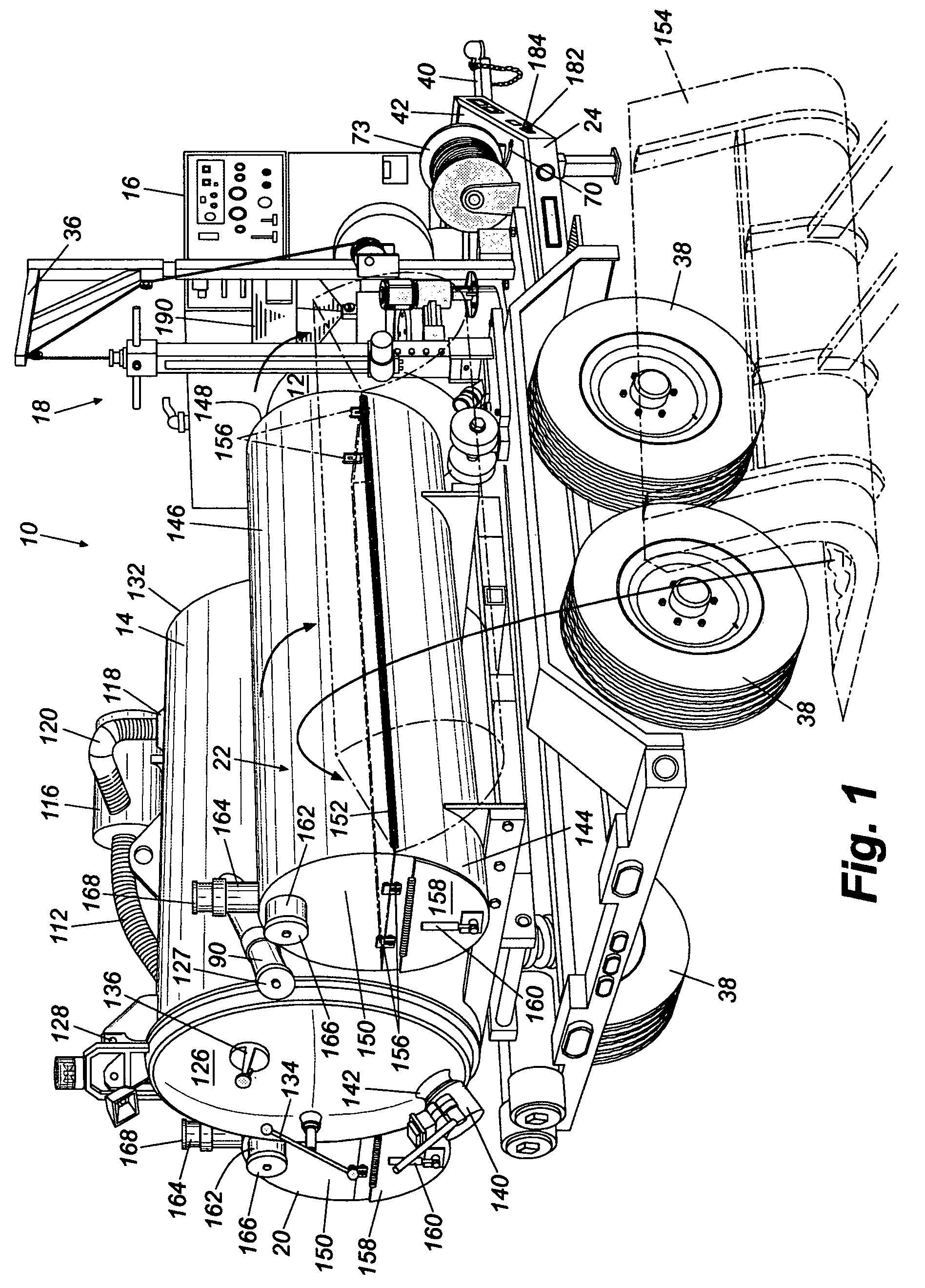 Digging and backfill apparatus