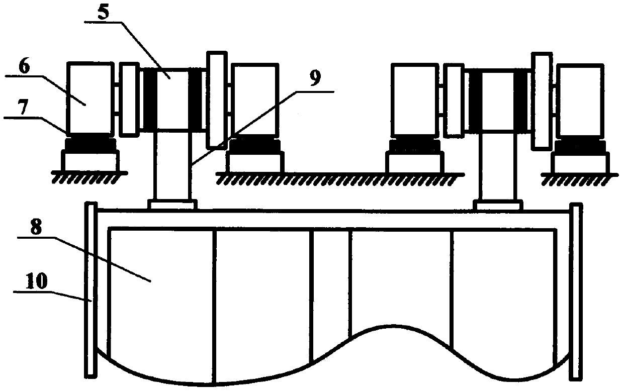 Gate lifting weight detection sensor