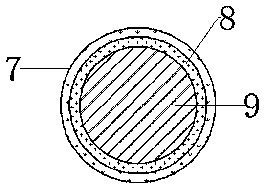 Efficient mining equipment and method of natural gas hydrate through horizontal well fracturing filling