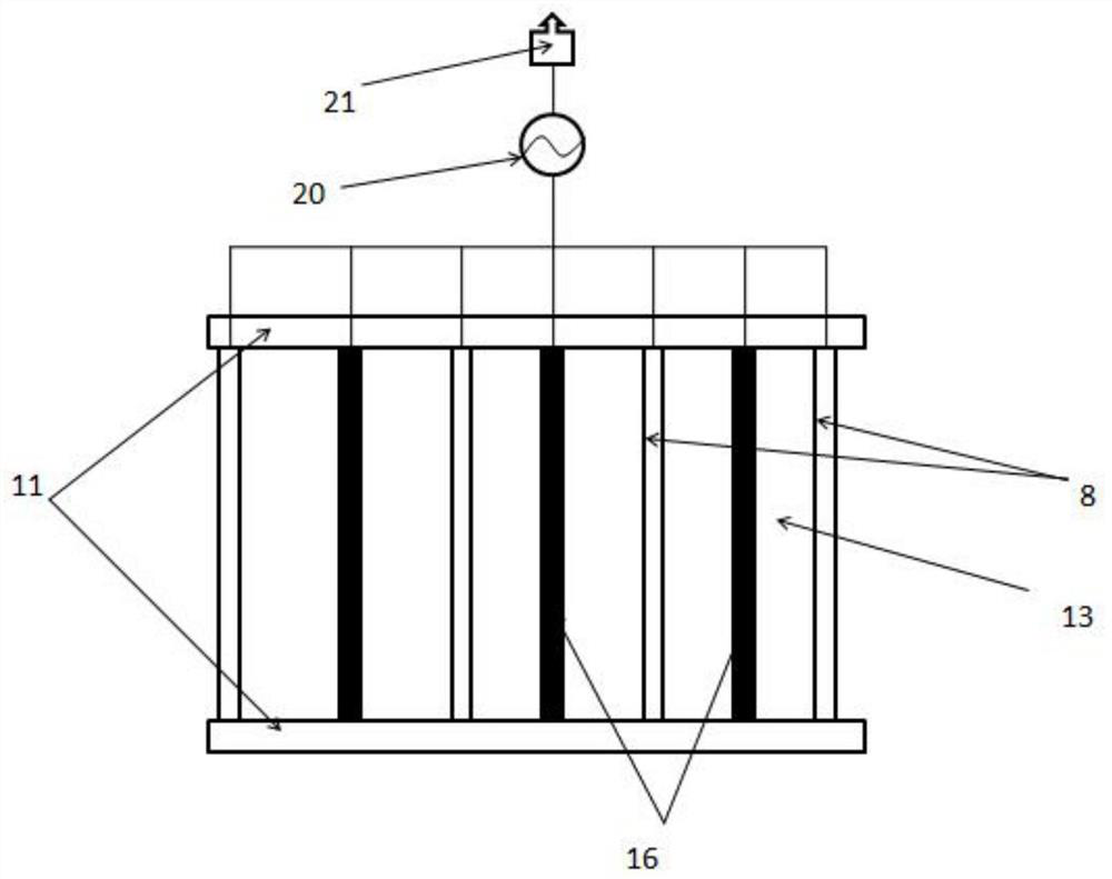 A comprehensive treatment device for plasma waste gas