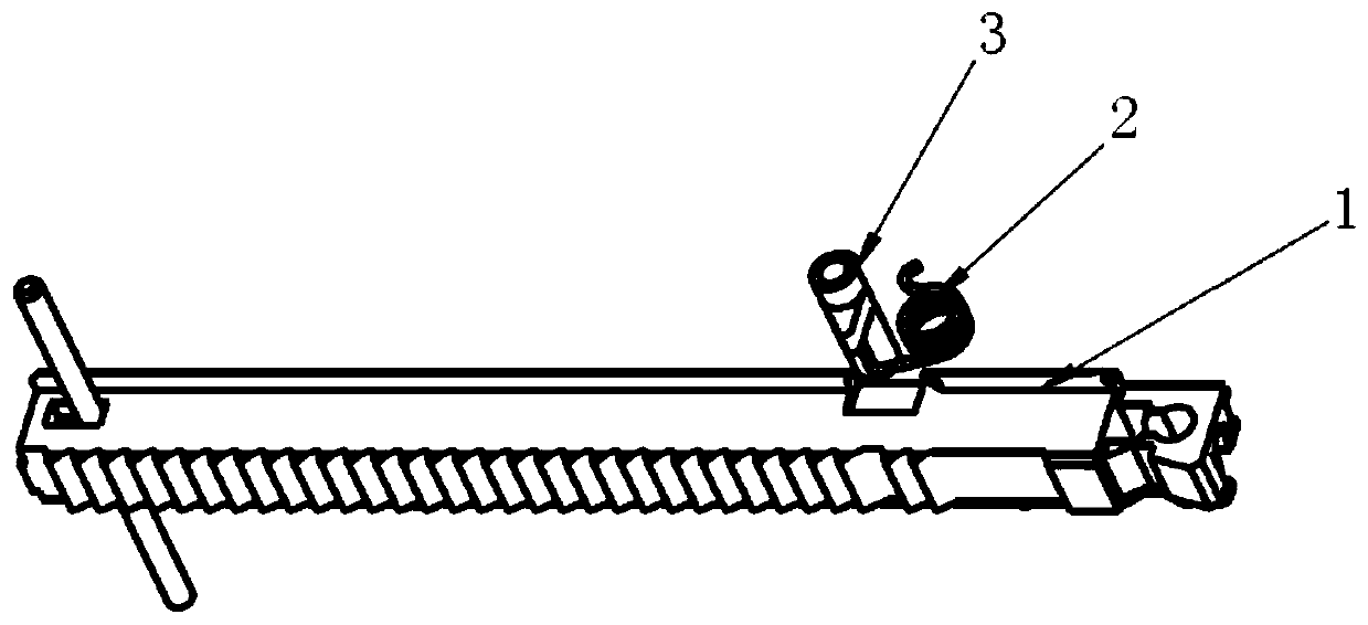 Variable-direction clamp device and endoscopic anastomat comprising same