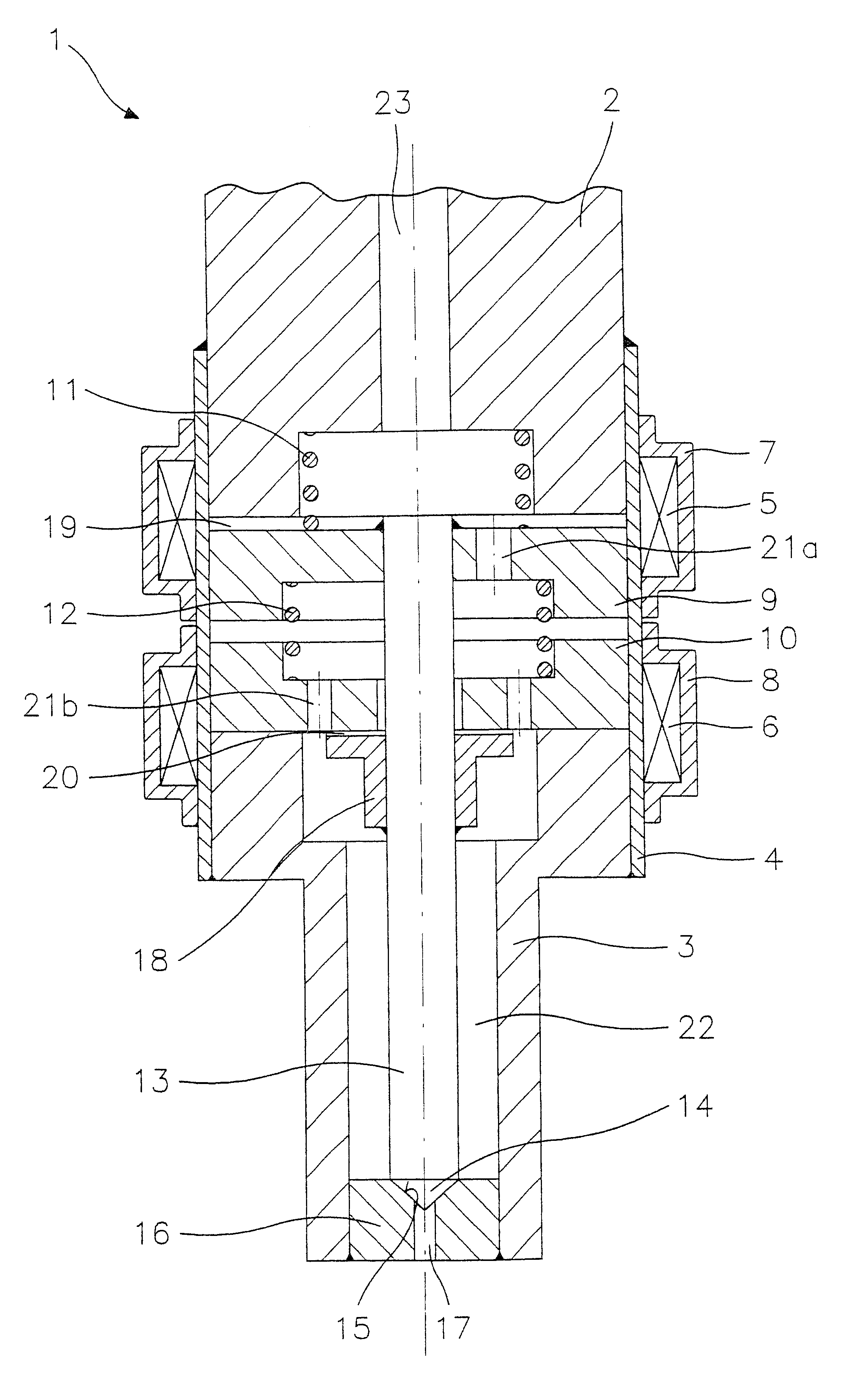 Fuel injection valve and a method for operating the same