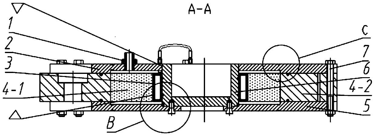 Three-dimensional damping hinge base for parallel machine tool vibration reducing