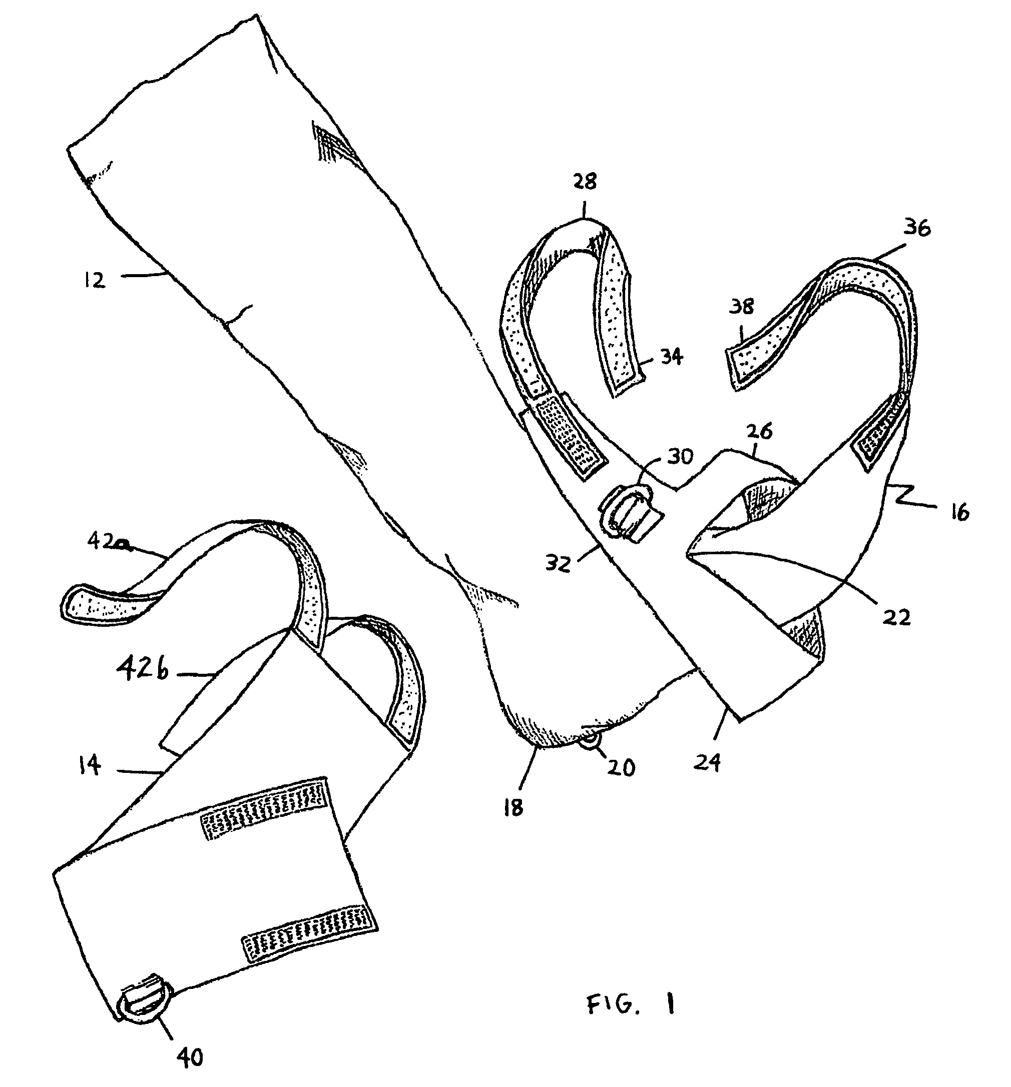 Plantar flexion prevention device