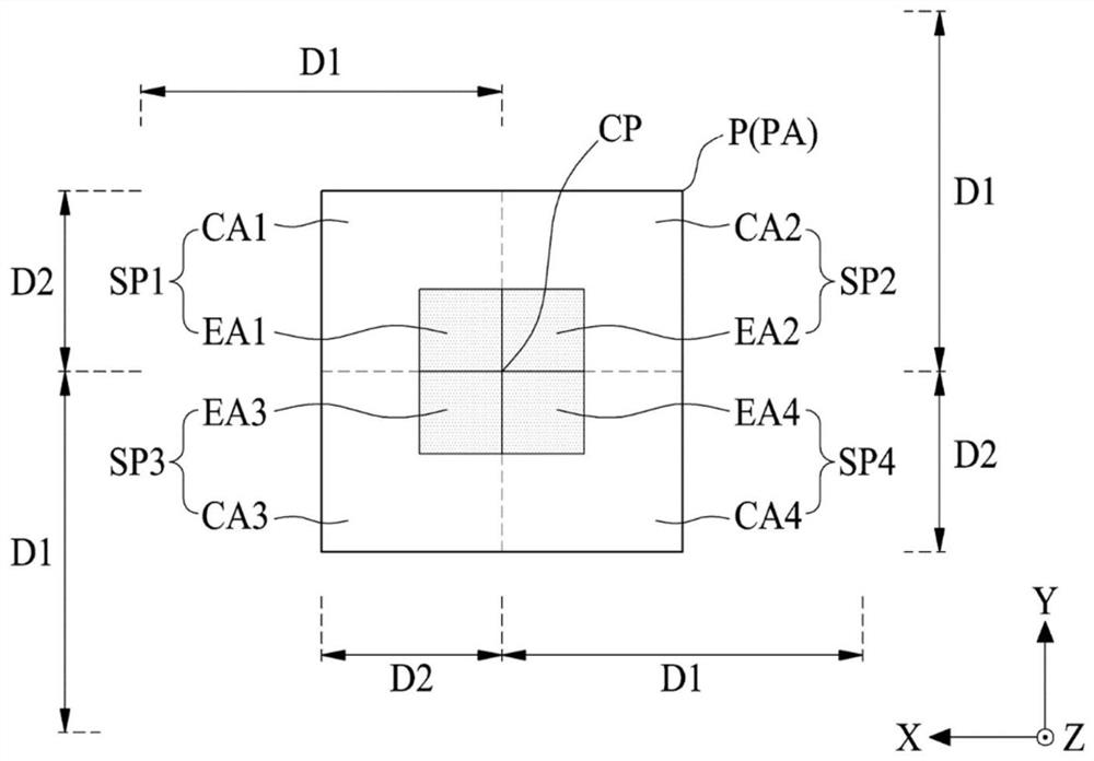 Light-emitting display device and multi-screen display device including same