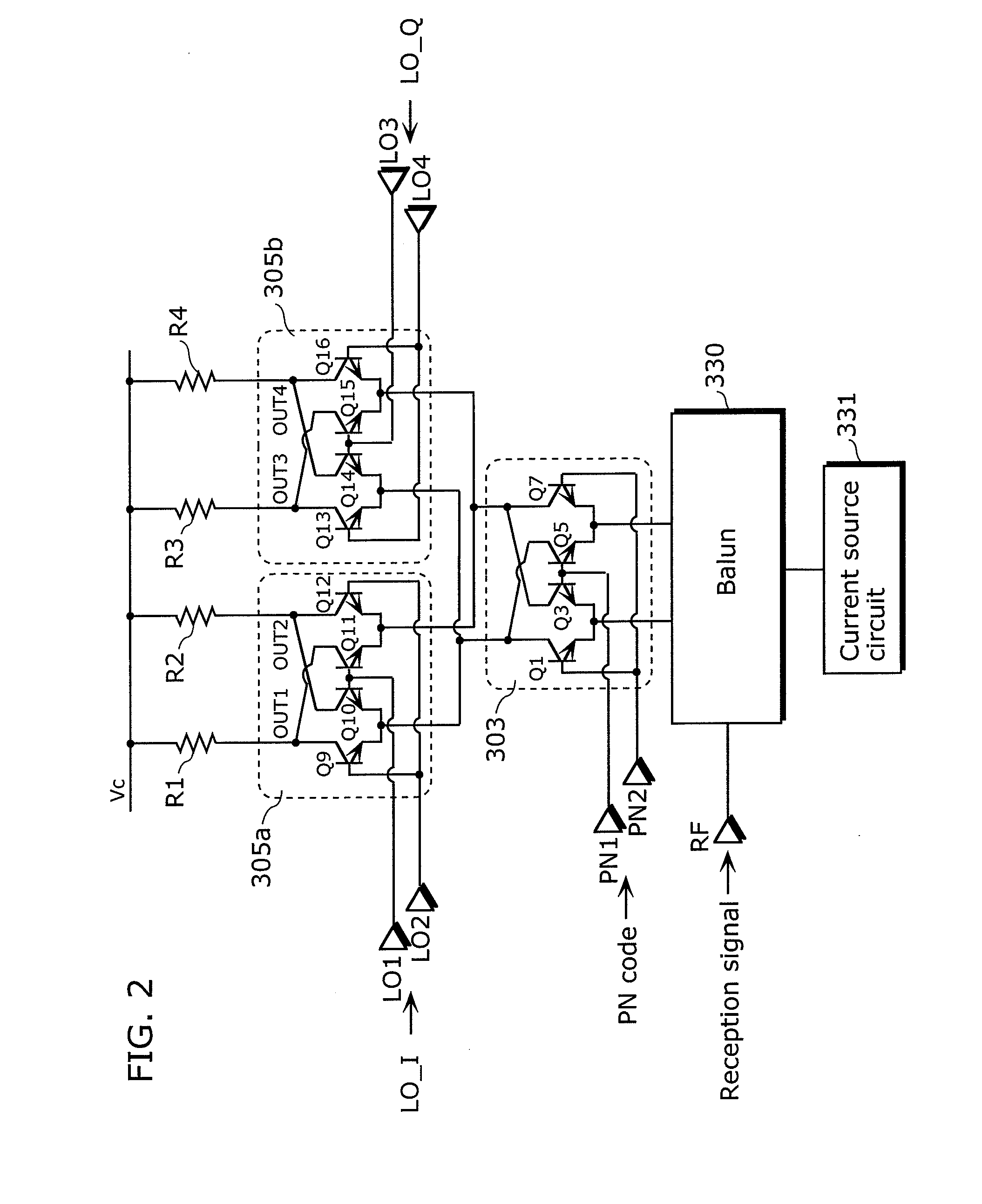 Receiving device for spread spectrum radar apparatus