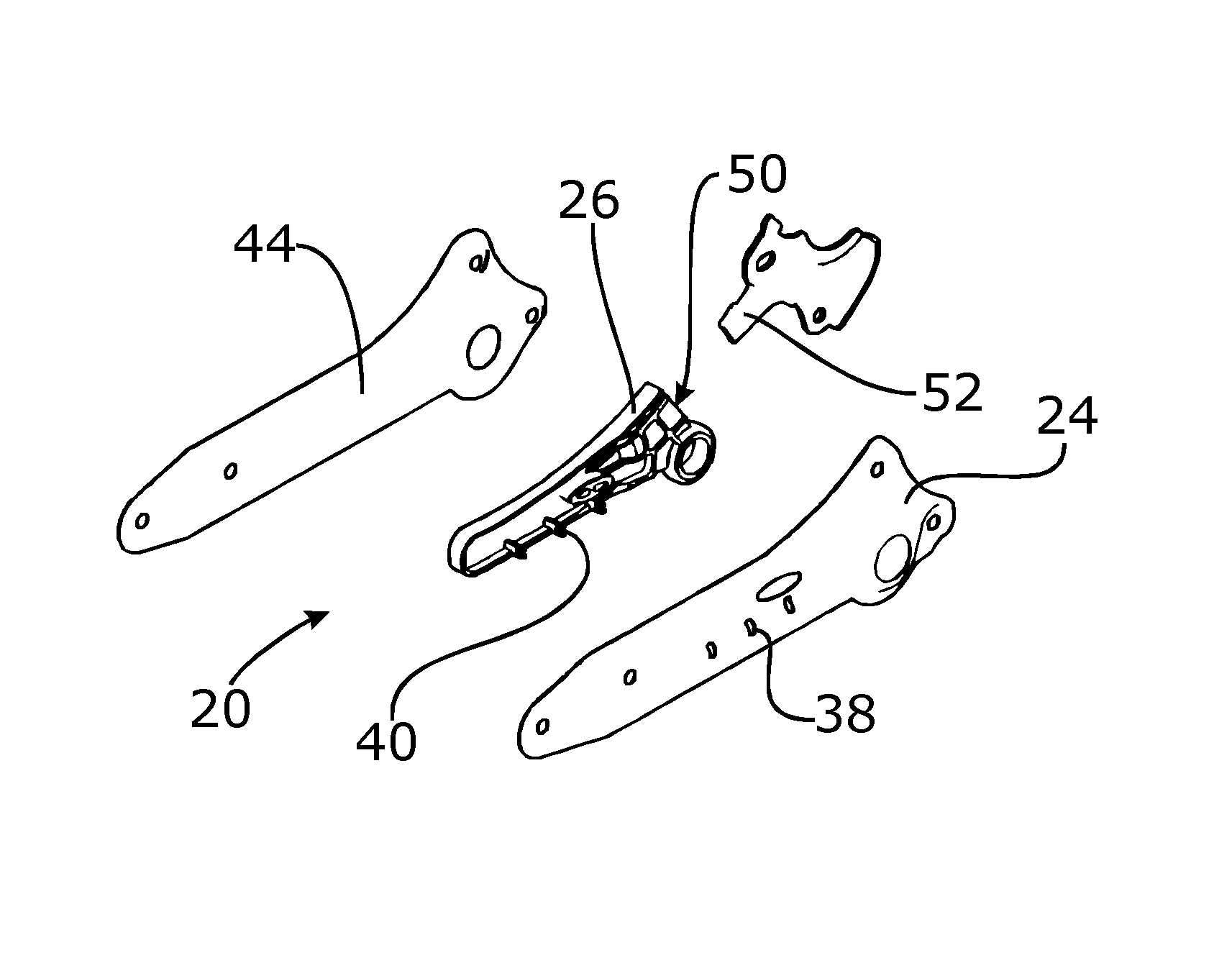 Frame of a vehicle seat