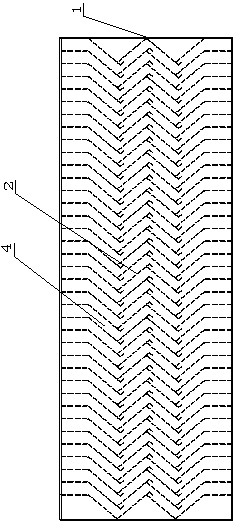 Defoaming device of plate type falling film evaporator