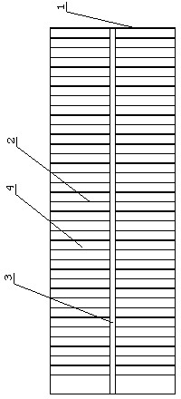 Defoaming device of plate type falling film evaporator