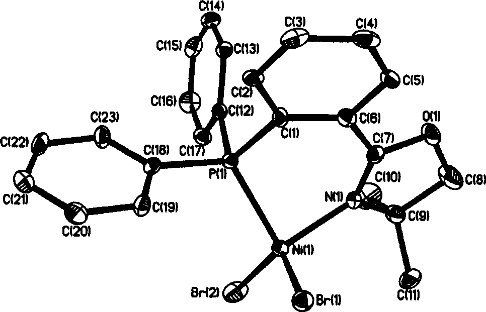 Transition metal catalyst of polymerized ethene agent, prepartion method and application