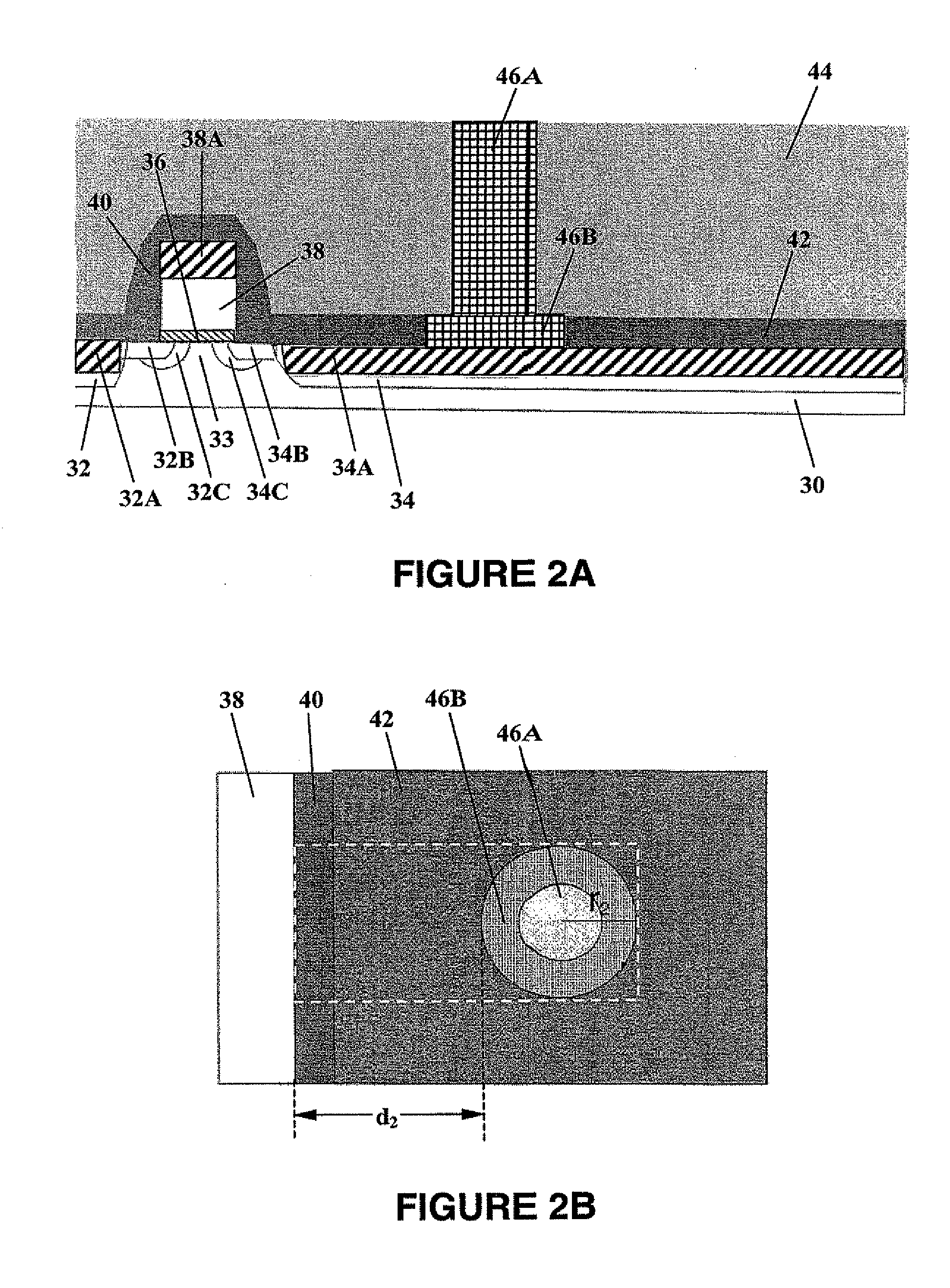 Field effect transistors (FETS) with inverted source/drain metallic contacts, and method of fabricating same