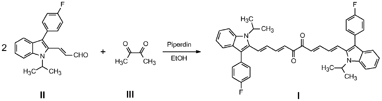 A polyketene compound, its application as a dual-fluorescent emission organic light-emitting material and its preparation method