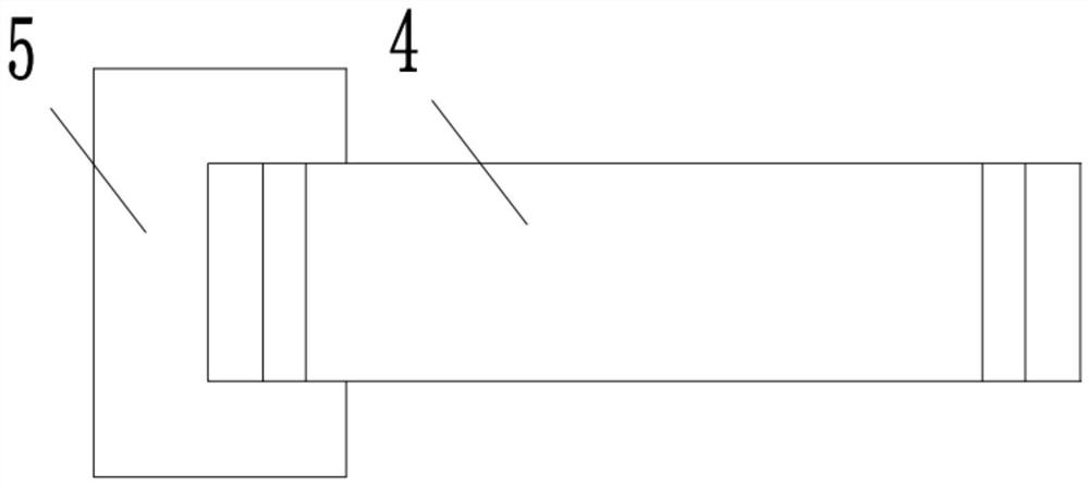 A low-radiation installation structure for server front cables