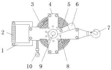 Portable steel wire rope special for hoisting rigging