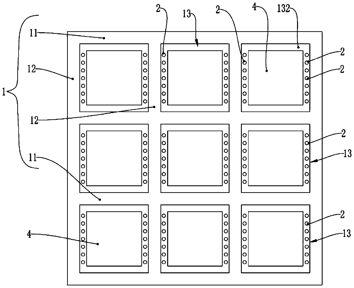 Ceramic tile paving device with good sound insulation and laying method thereof