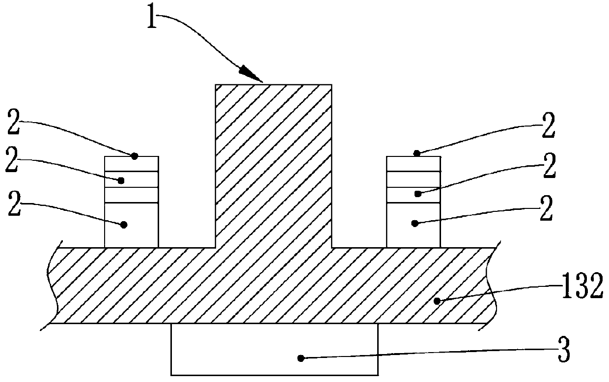 Ceramic tile paving device with good sound insulation and laying method thereof