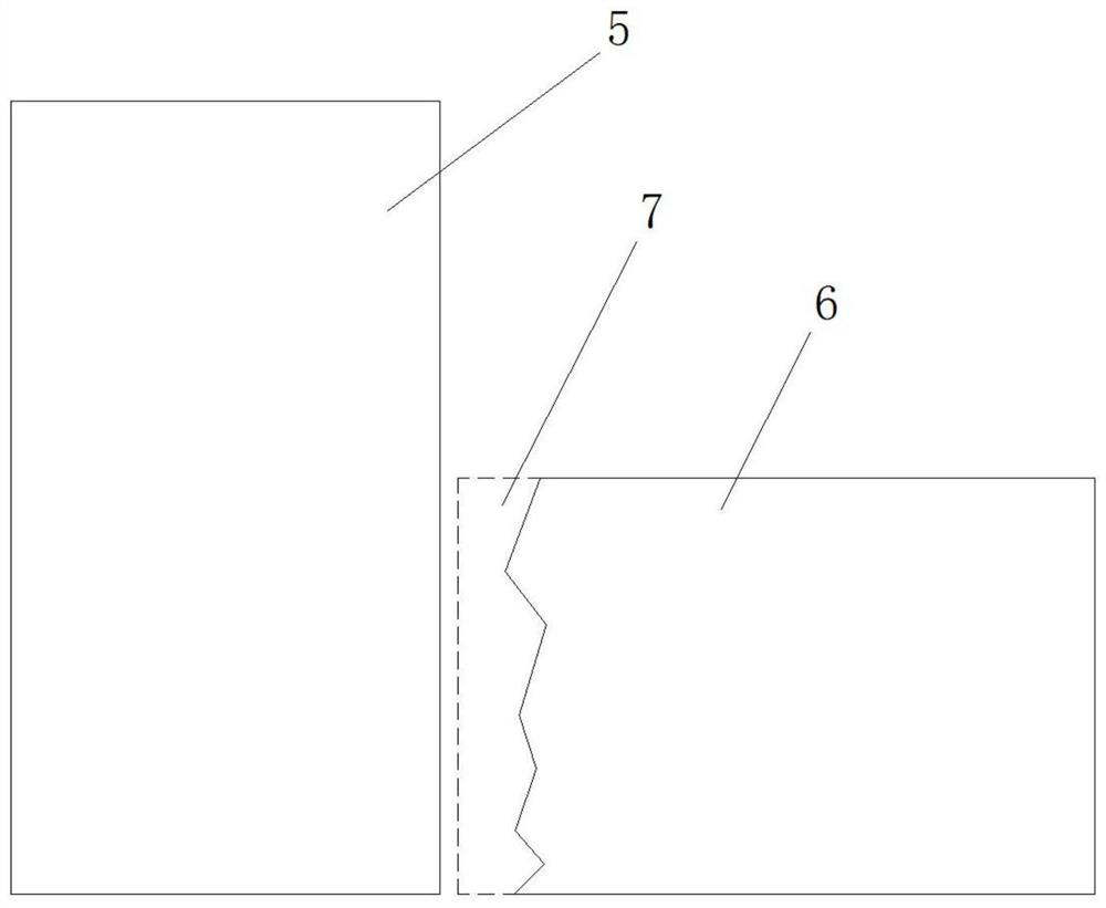 Mechanical breaking demolition method for low-rise building