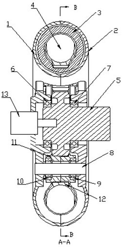 Planetary gear type novel motor