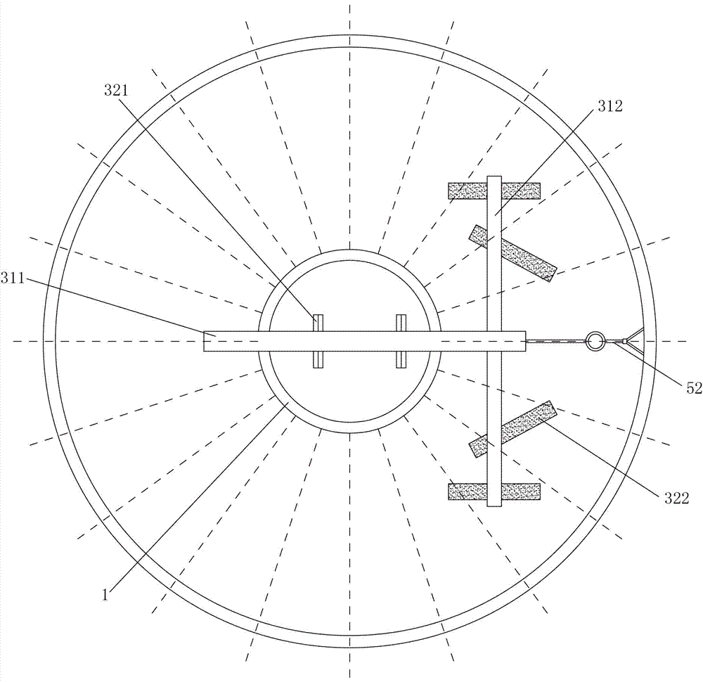 Prilling tower stiff beam hoisting device and method