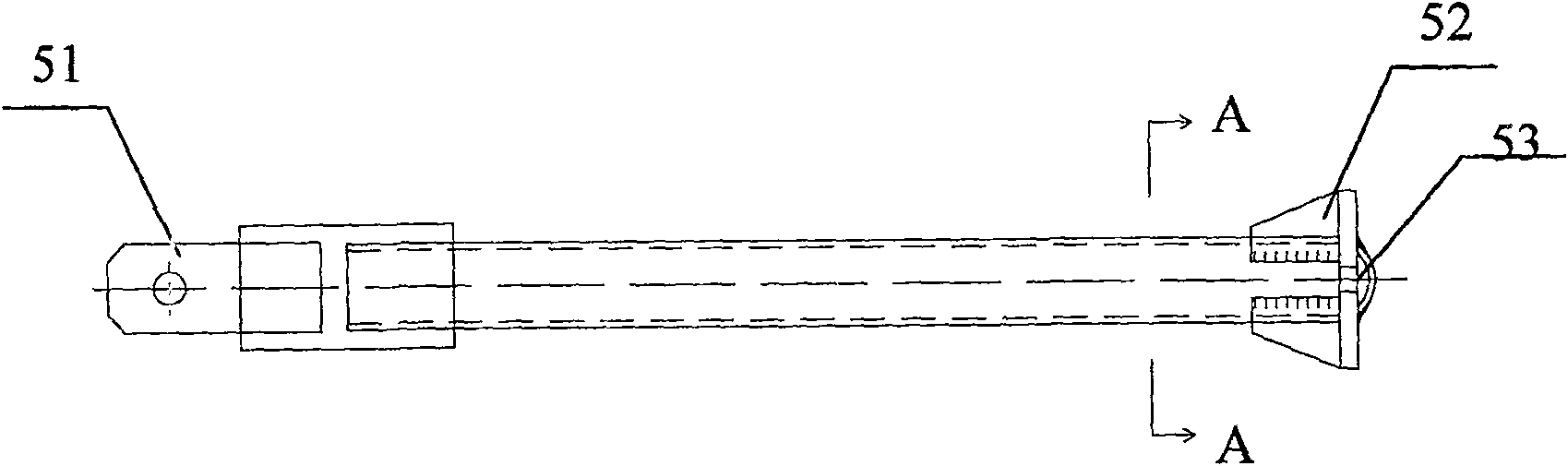 Method for throwing over barrier for climbing system for building construction