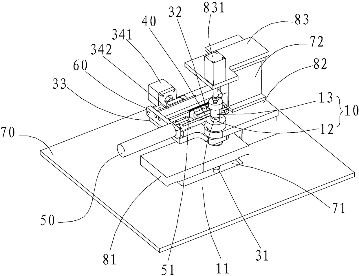 Pipe bending machine and pipe bending method