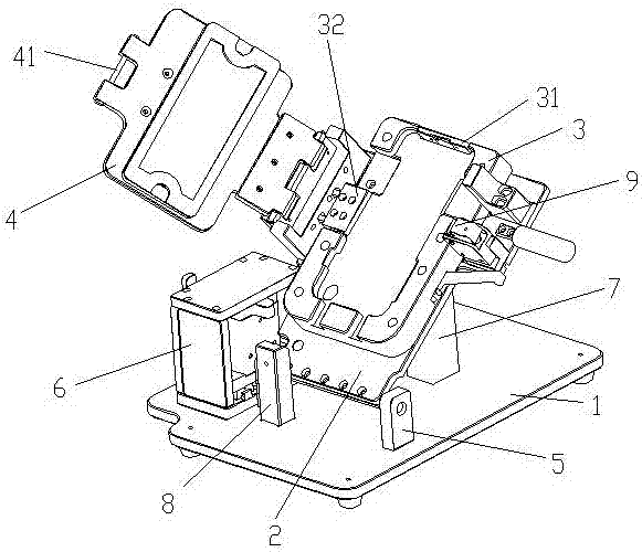 A lock screw fixture