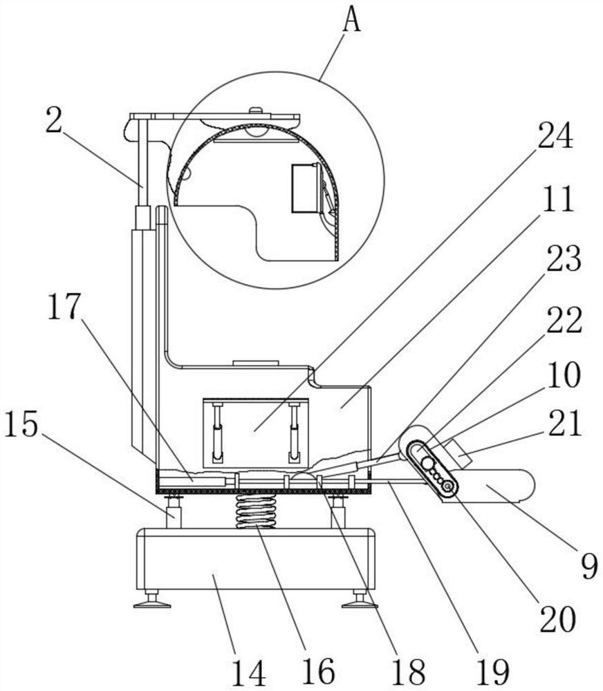 Psychology test equipment based on user facial expression recognition