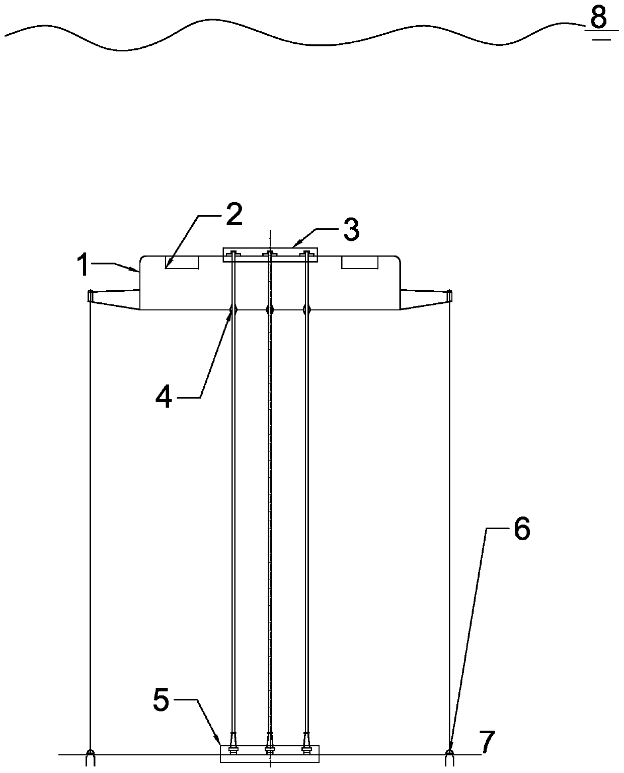 An ultra-deep sea offshore oil and gas dry production system and its installation and evacuation method