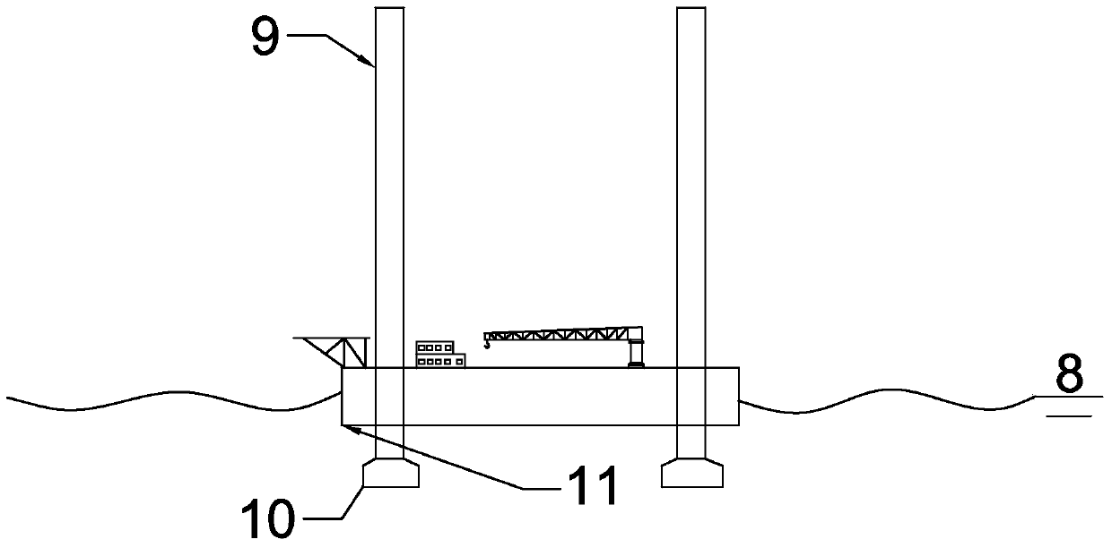 An ultra-deep sea offshore oil and gas dry production system and its installation and evacuation method