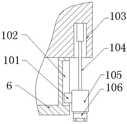 Conveniently installed projection lamp