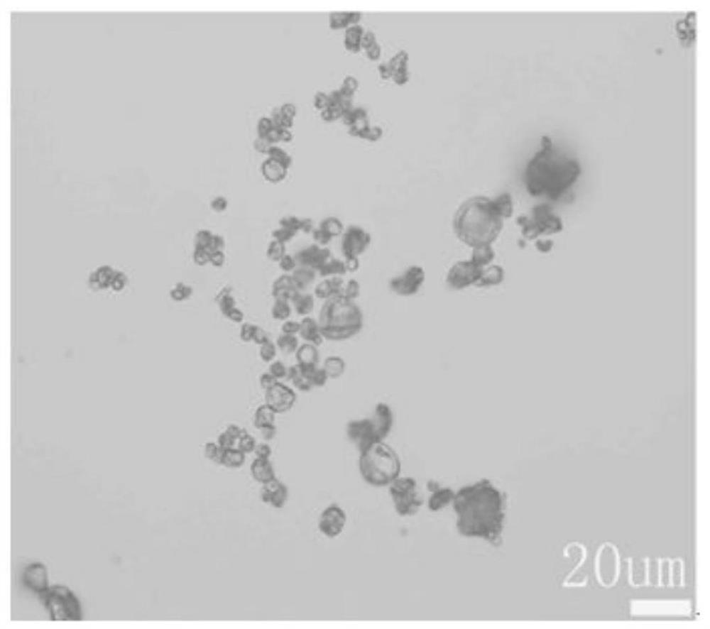 A kind of polyethylene glycol/ethyl cellulose phase change microcapsule and preparation method thereof