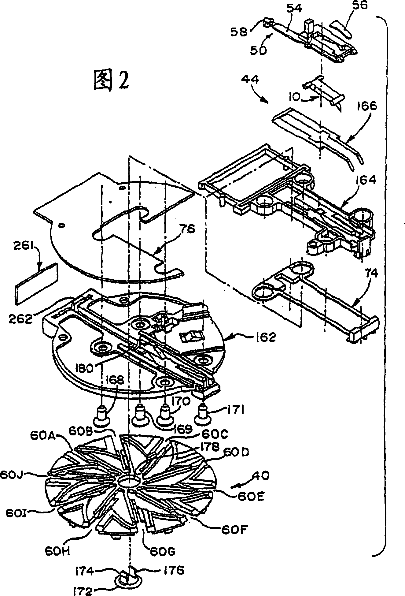 Blood glucose sensor dispensing instrument having a serrated knife