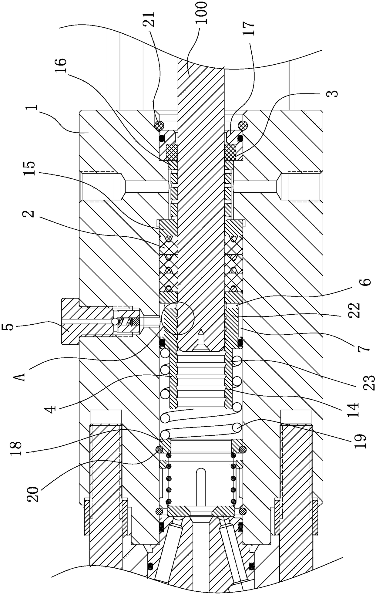 100KW-level high-pressure plunger pump with self-cleaning function