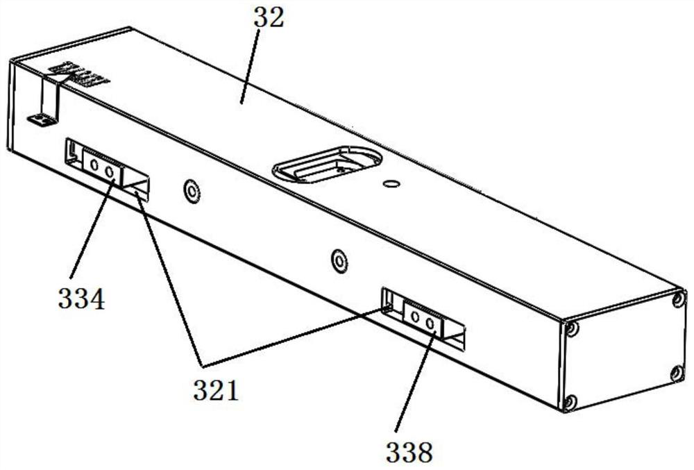 Electric fine adjustment system for screen frame of printing machine and printing machine