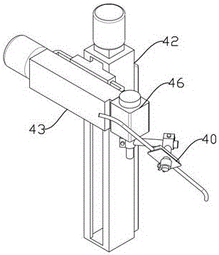 Automatic welding device for rotary tillage cutter shaft