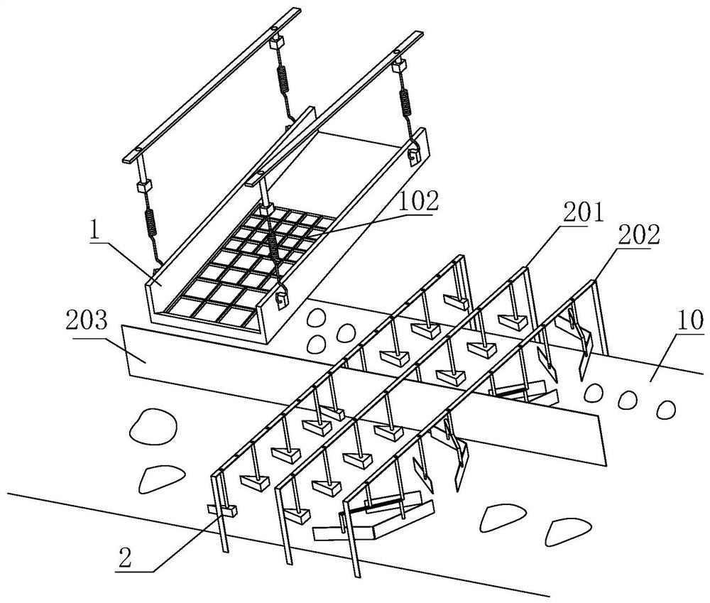 A system and method for automatically sorting coal and gangue based on temperature changes