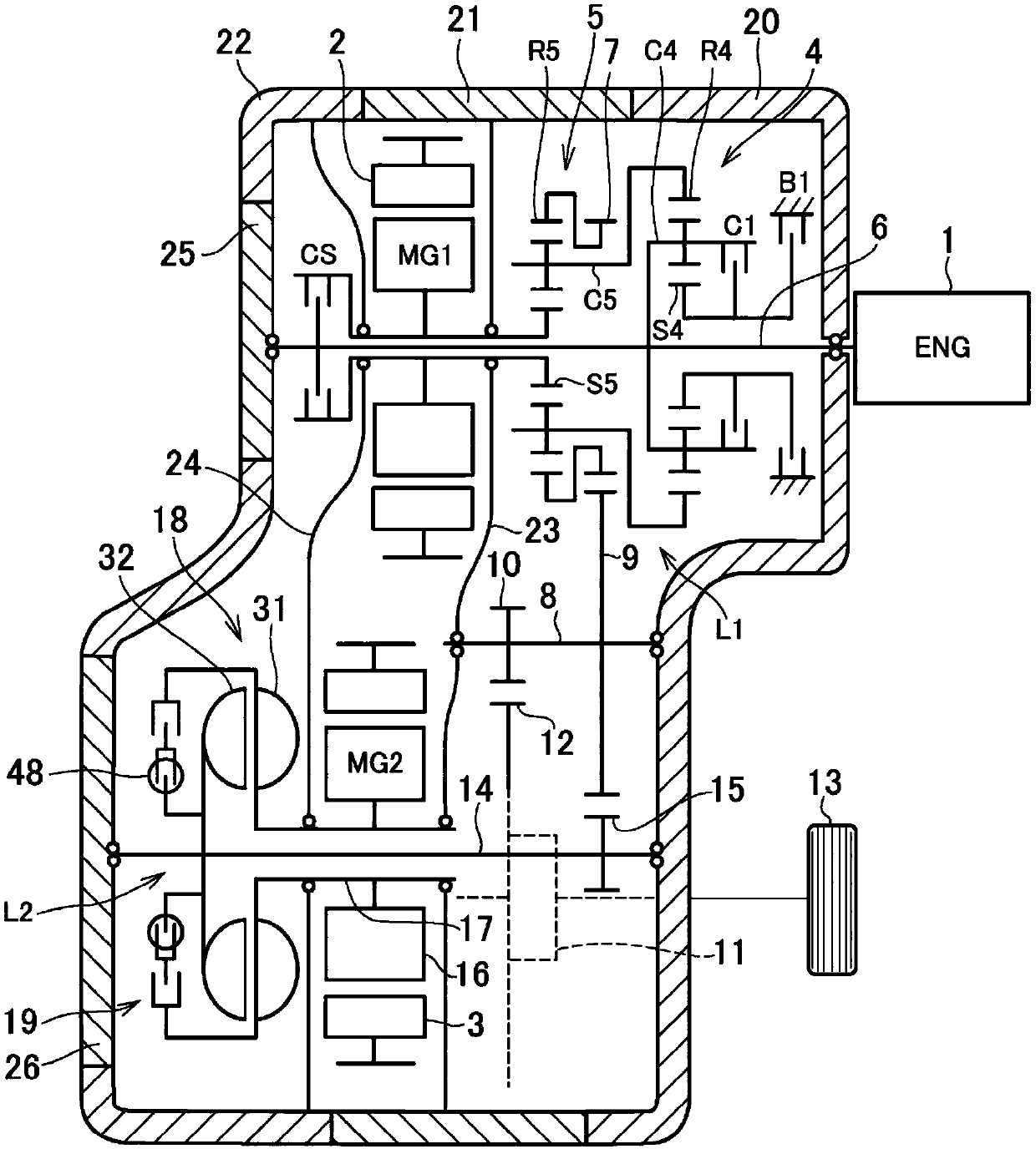 Vehicle drive device