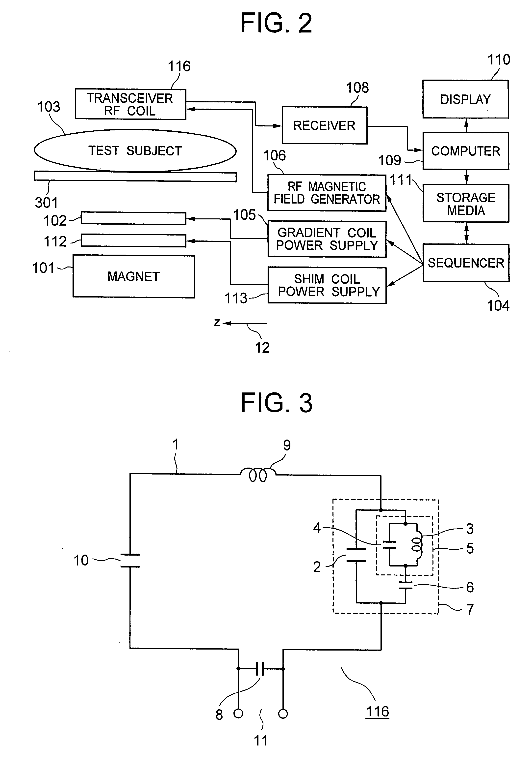 Double-tuned RF coil