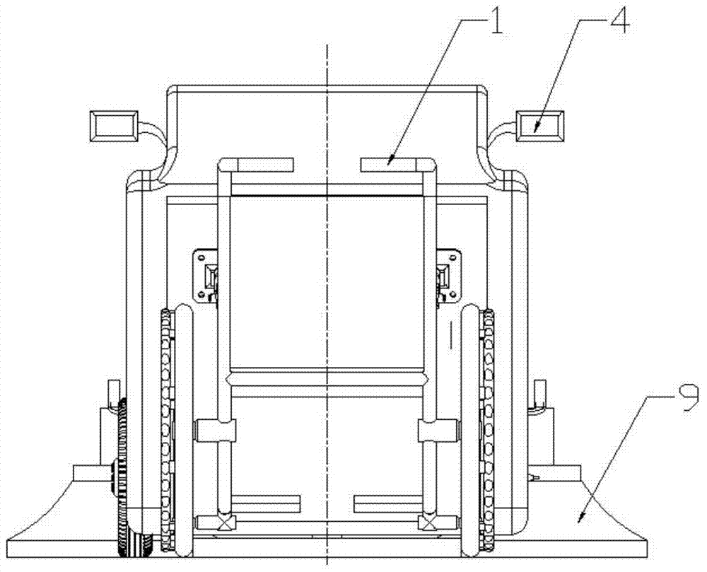 Small cleaning vehicle for the disabled