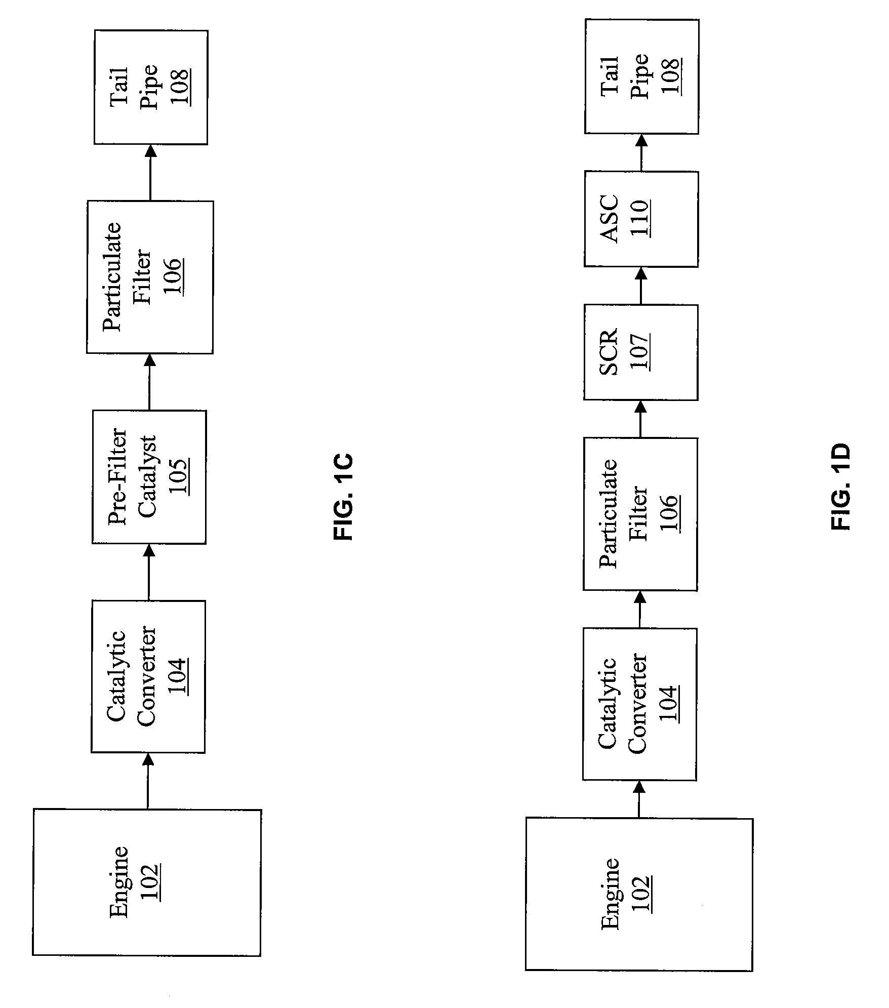 Engine exhaust catalysts containing palladium-gold