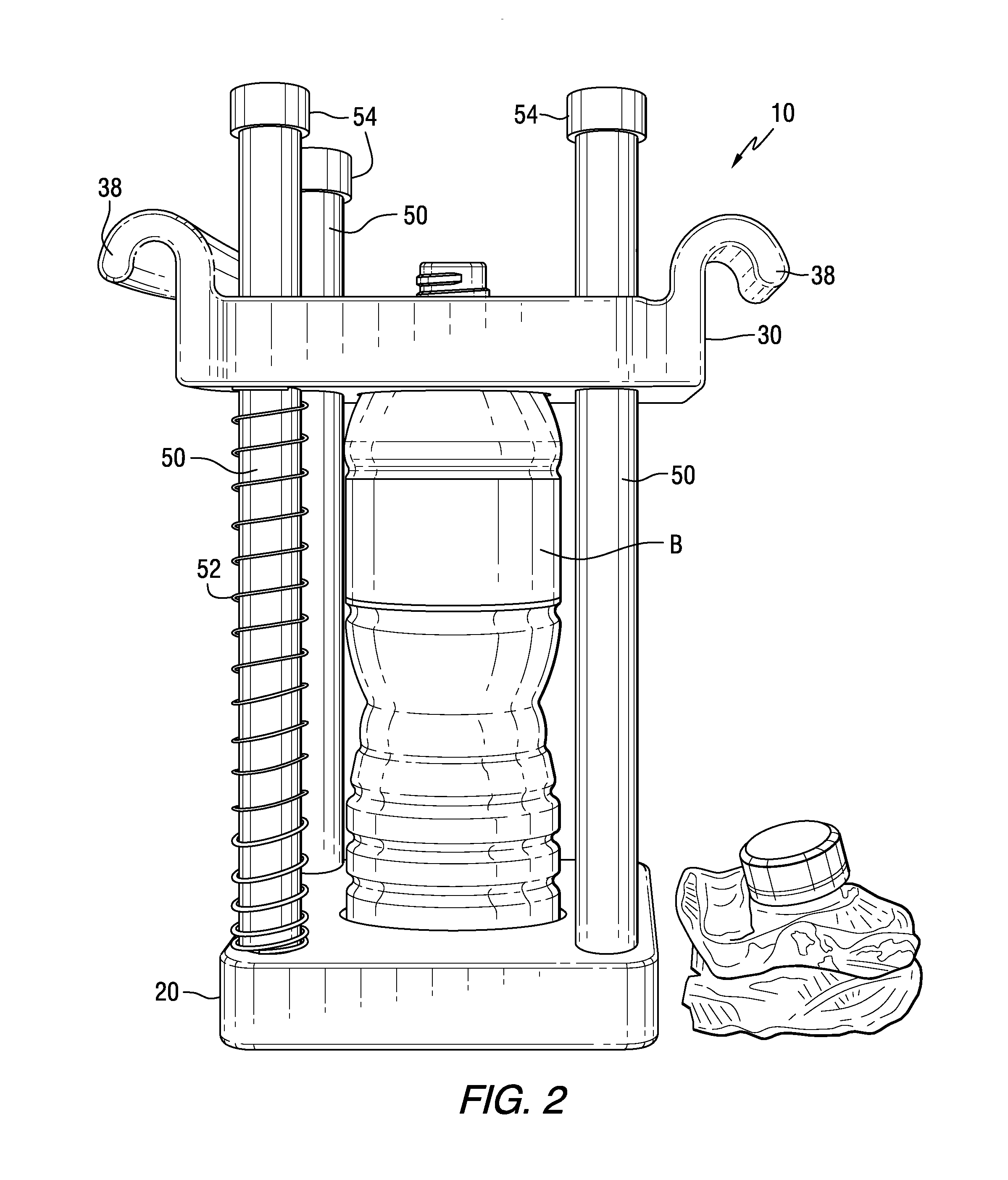 Container crusher