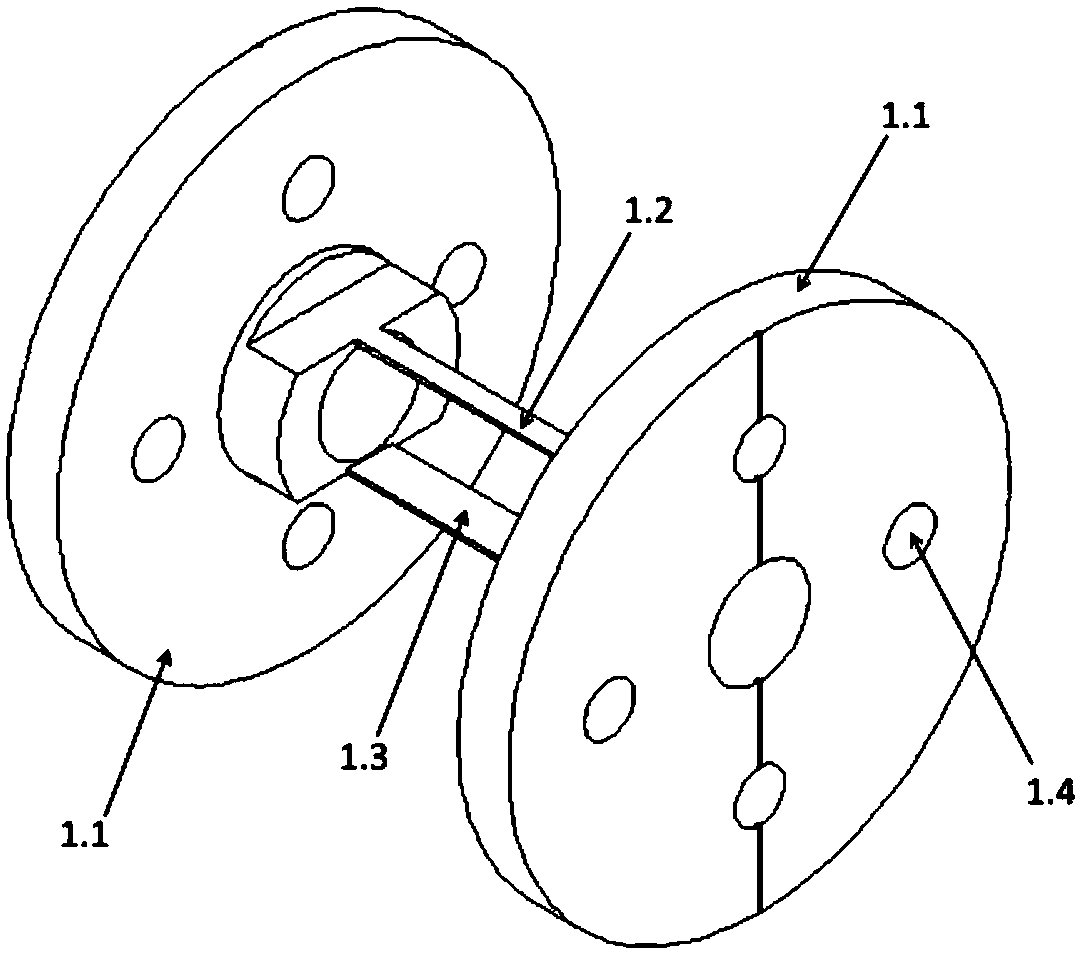 Test method and device for structural collapse response of hull girder under waves