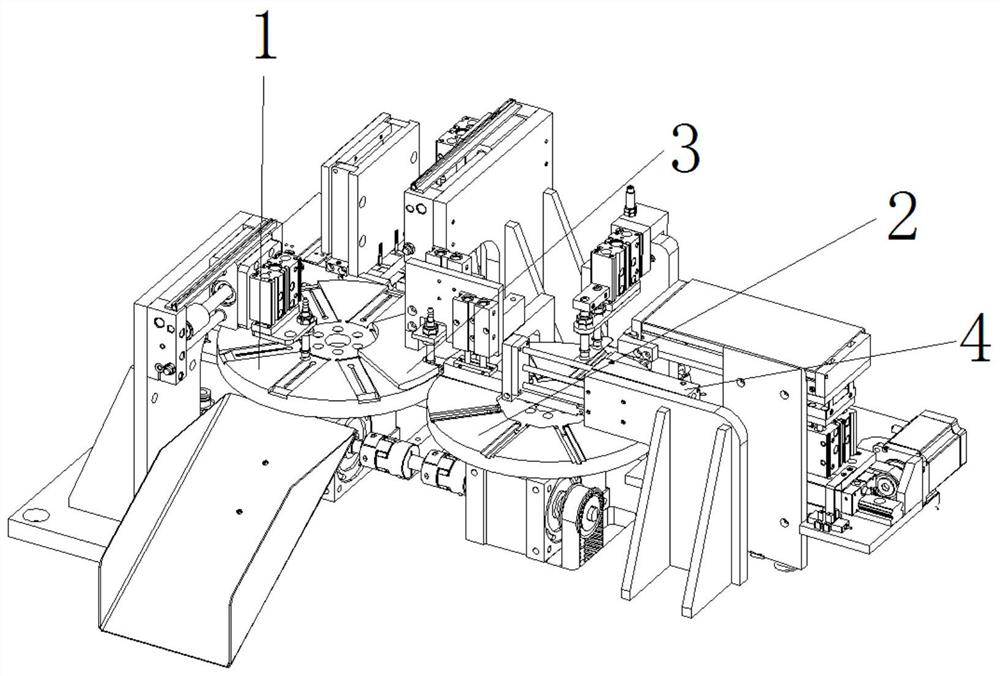 Rotary label bagging device