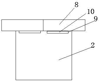 Limiting operation device for ditching machine