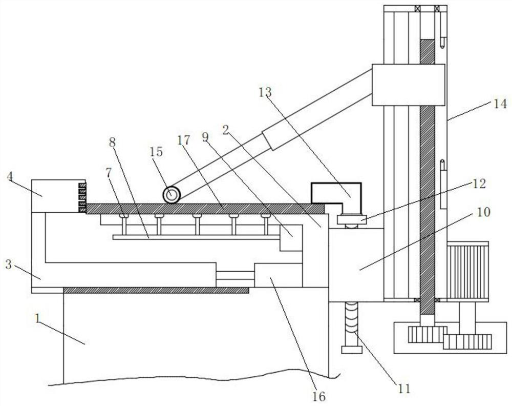 Glass engraving fixing device